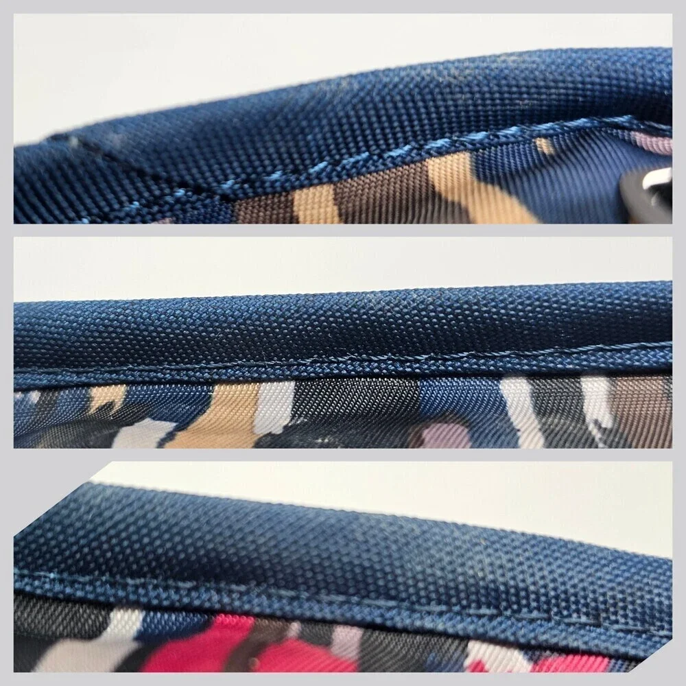 Lug Parasail Makeup Pouch Cosmetic Case Riverwalk Navy Pattern